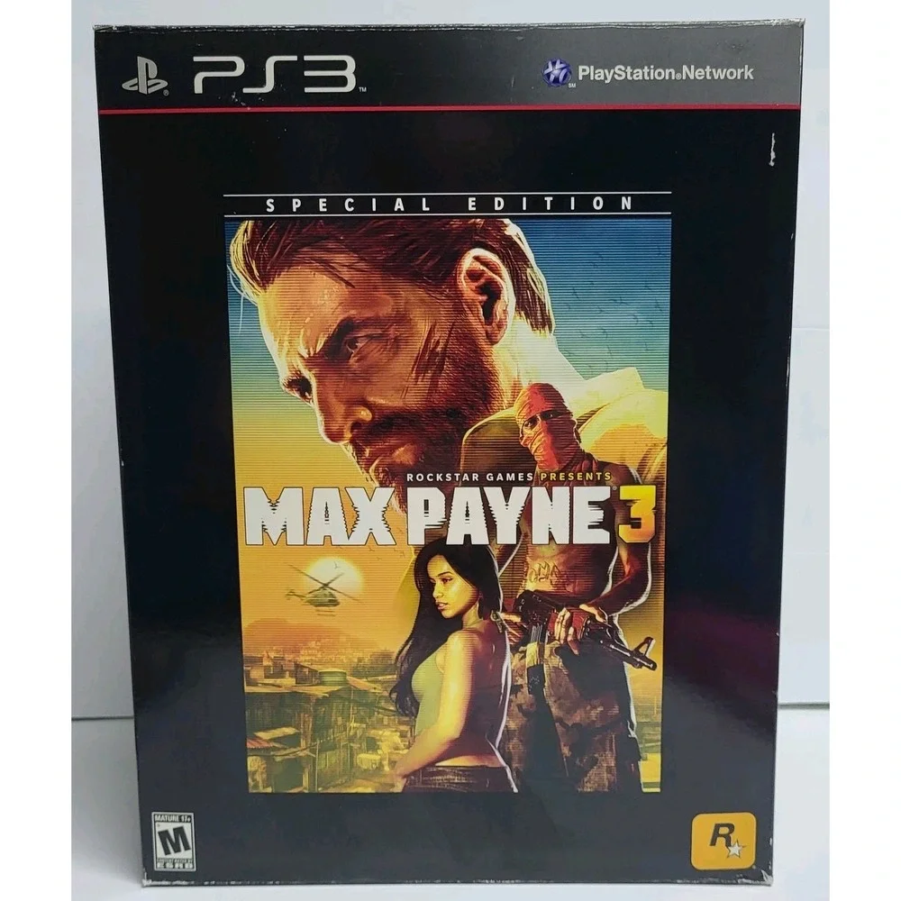Open Box NO GAME [PS3] Max Payne 3 - Special Edition (Sony PlayStation 3, 2012)